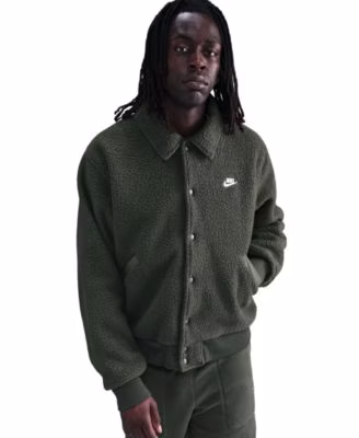 Nike Men's Sportswear Club High-Pile Coaches Jacket for $52 + free shipping Nike Men's Sportswear Club High-Pile Coaches Jacket for $52 + free shipping