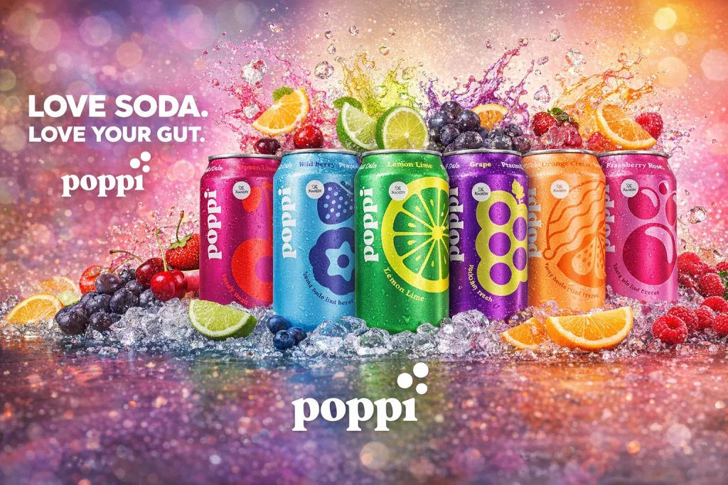 50% Off Poppi 12 packs Starting Under $10 on Amazon!