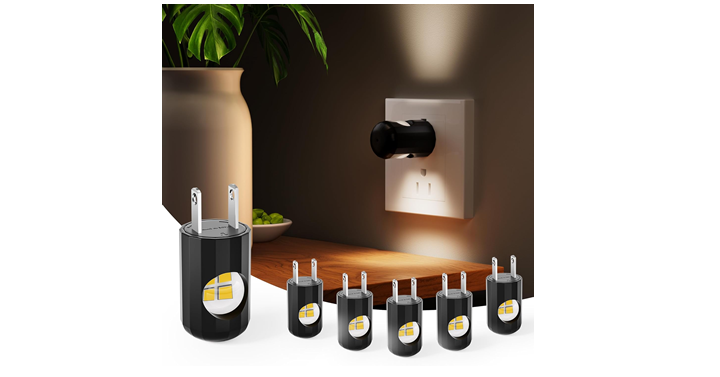 6 Pack LED Night Lights with Dusk to Dawn Sensor – Just $9.99! 6 Pack LED Night Lights with Dusk to Dawn Sensor – Just $9.99!