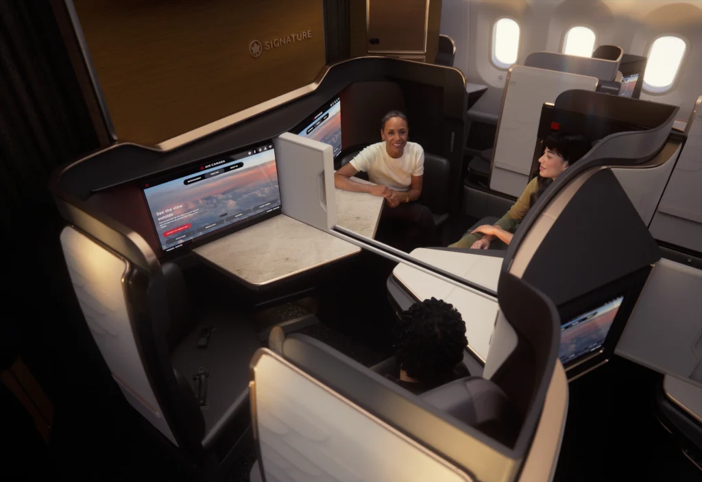Air Canada to debut luxe new cabins and business class seats