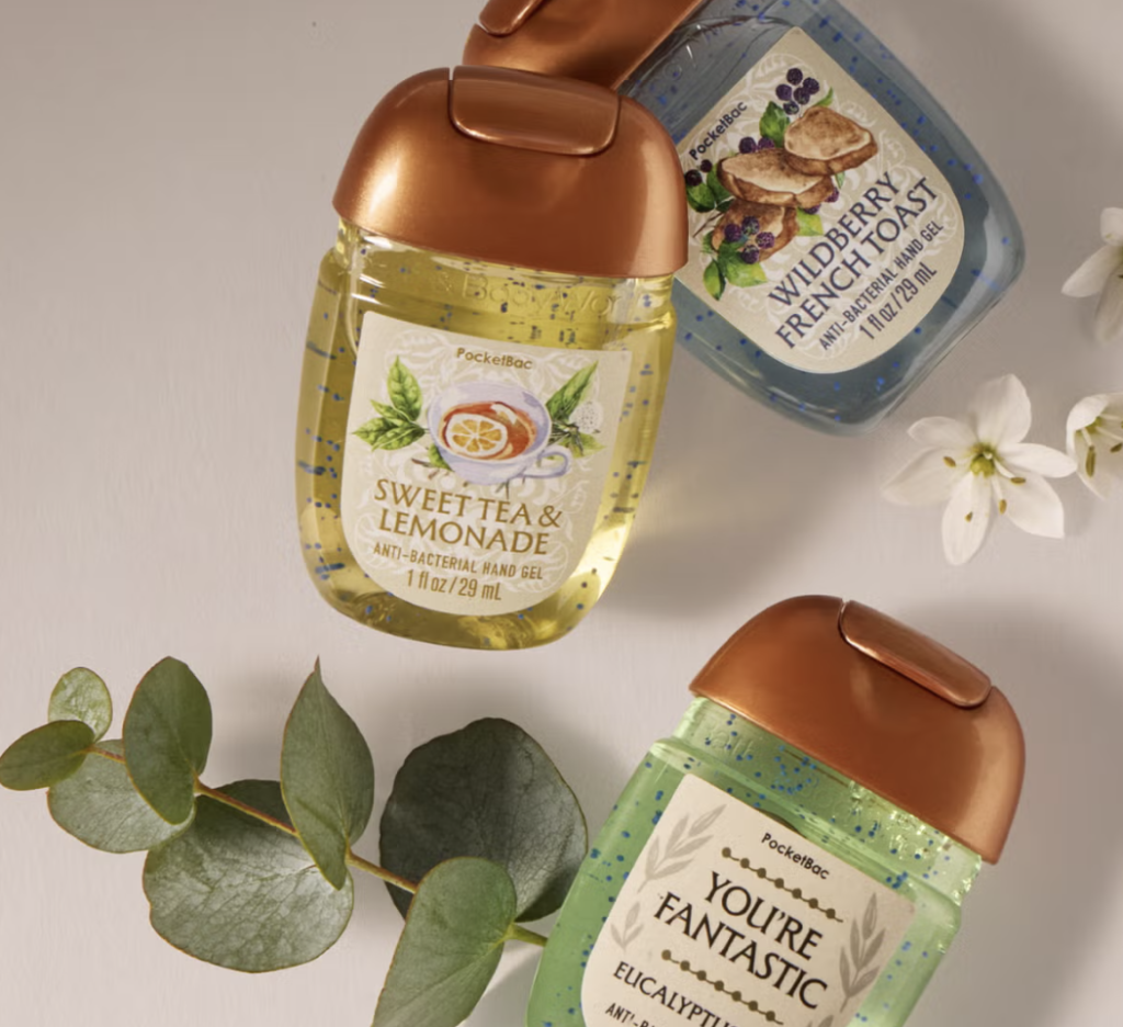 Bath & Body Works Sanitizers $1, Hand Soaps $2.95