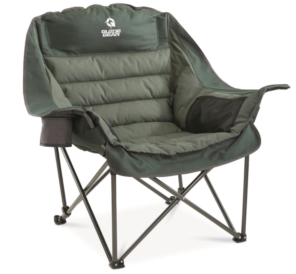 Extra Large Padded Camp Chair $59 Extra Large Padded Camp Chair $59