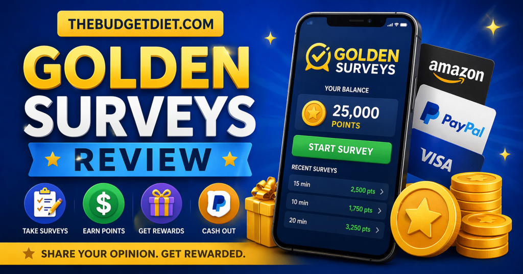 Golden Surveys Review - Is It Legit? (Here's The Truth!)