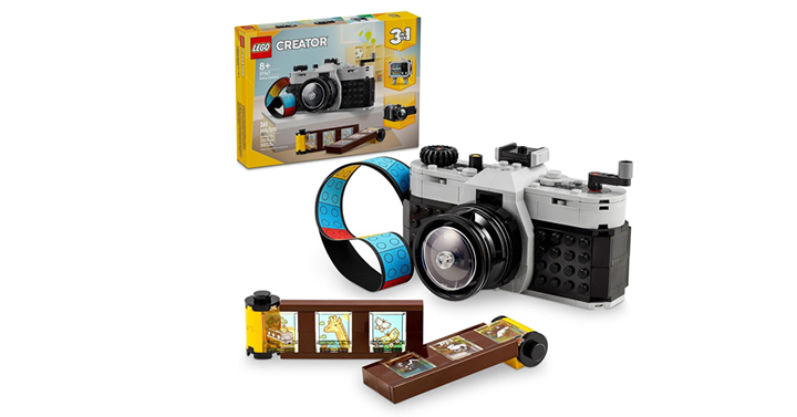 LEGO Creator 3 in 1 Retro Camera Building Set 31147 – Just $15.00! LEGO Creator 3 in 1 Retro Camera Building Set 31147 – Just $15.00!