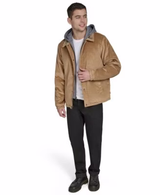 Levi's Men's 100% Cotton Corduroy Coaches Jacket for $45 + free shipping Levi's Men's 100% Cotton Corduroy Coaches Jacket for $45 + free shipping