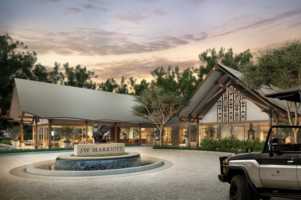 Marriott's new rhino-focused luxury safari lodge is now taking reservations