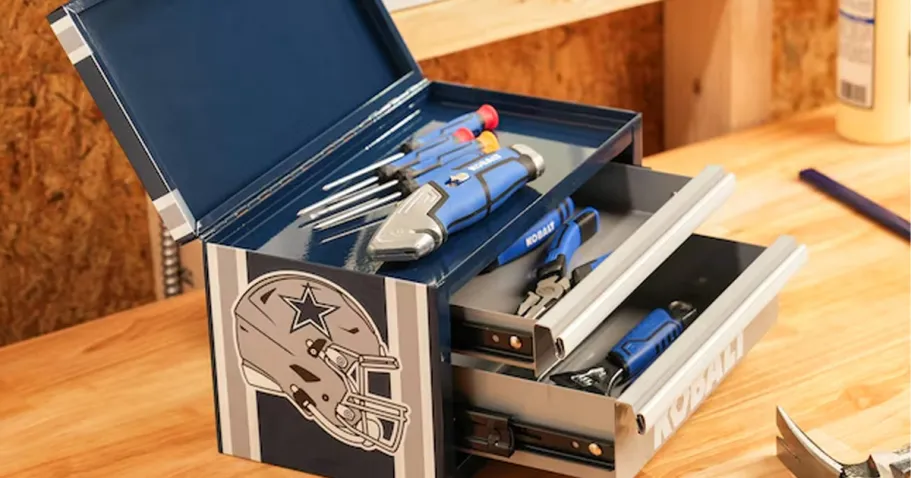 My Lowes Rewards Program Coupons and Discounts for Members nfl mini toolbox on counter