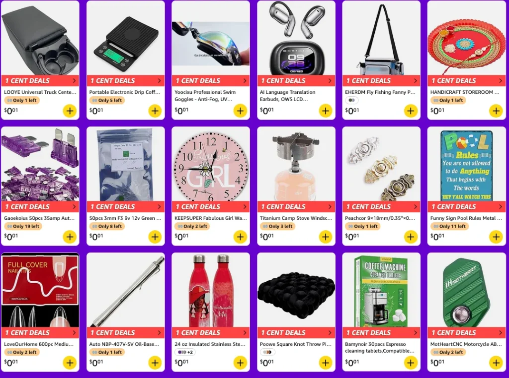 OMG! $0.01 Deals from Amazon Haul – Everything is Listed at 1 CENT!