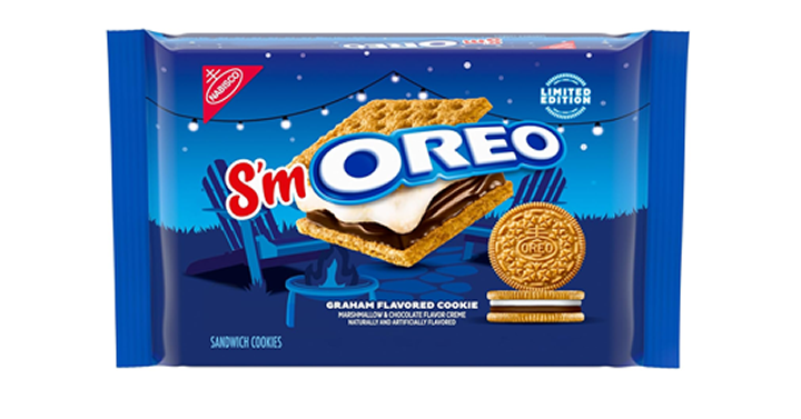 OREO S’mOREO Sandwich Cookies, Limited Edition – Just $4.97! OREO S’mOREO Sandwich Cookies, Limited Edition – Just $4.97!