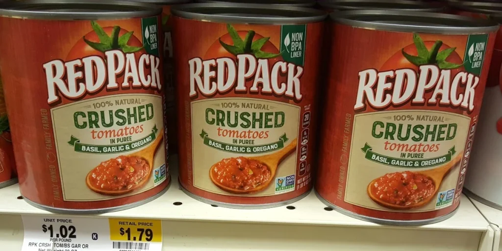RedPack Canned Tomatoes as Low as $0.69 at ShopRite! {Rebate}