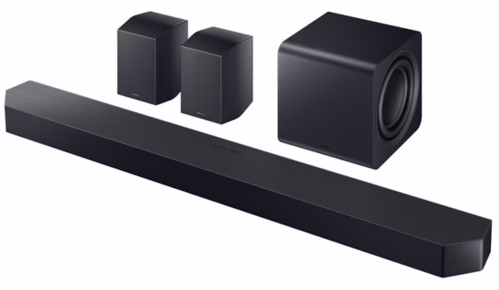 Samsung HW-Q990H 11.1.4-Channel Dolby Atmos Soundbar System (2026) for $1,300 + free shipping w/ Prime Samsung HW-Q990H 11.1.4-Channel Dolby Atmos Soundbar System (2026) for $1,300 + free shipping w/ Prime