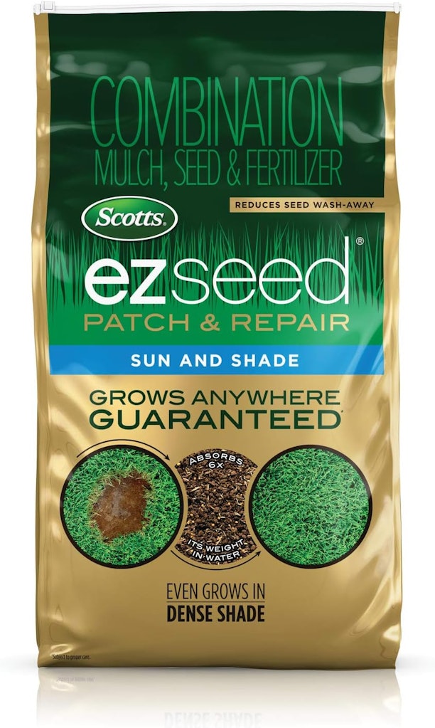 Scotts EZ Seed Patch & Repair Sun and Shade 10-lb. Bag for $31 + free shipping Scotts EZ Seed Patch & Repair Sun and Shade 10-lb. Bag for $31 + free shipping