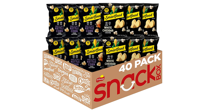 Smartfood Popcorn, Variety Pack, 0.5 Ounce (Pack of 40) – Just $15.06! Smartfood Popcorn, Variety Pack, 0.5 Ounce (Pack of 40) – Just $15.06!
