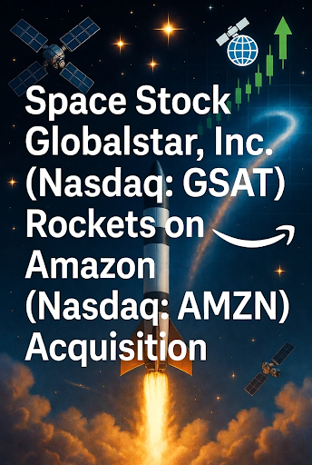 Space Stock Globalstar, Inc. (Nasdaq: GSAT) Rockets on Amazon (Nasdaq: AMZN) Acquisiton Space Stock Globalstar, Inc. (Nasdaq: GSAT) Rockets on Amazon (Nasdaq: AMZN) Acquisiton