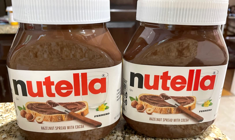 TWO Nutella Hazelnut Spread 22.9oz Jars Only $8.75 Shipped on Amazon (Reg. $15) 2 jars of Nutella