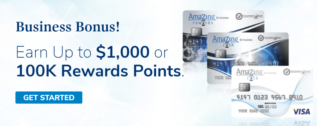 [TX, CA, AZ, CO, NM, UT, ID, WY] AmaZing Business Credit Card Up To $1,000