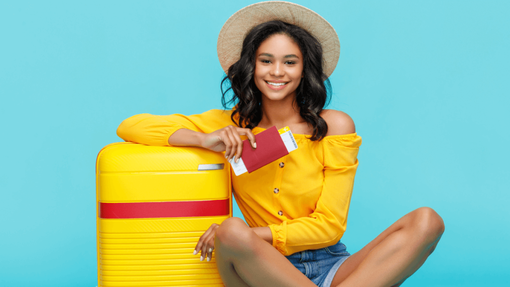 This Is How You Get Paid to Travel Woman Traveling With Suitcase Going on Holiday Vacation MSN