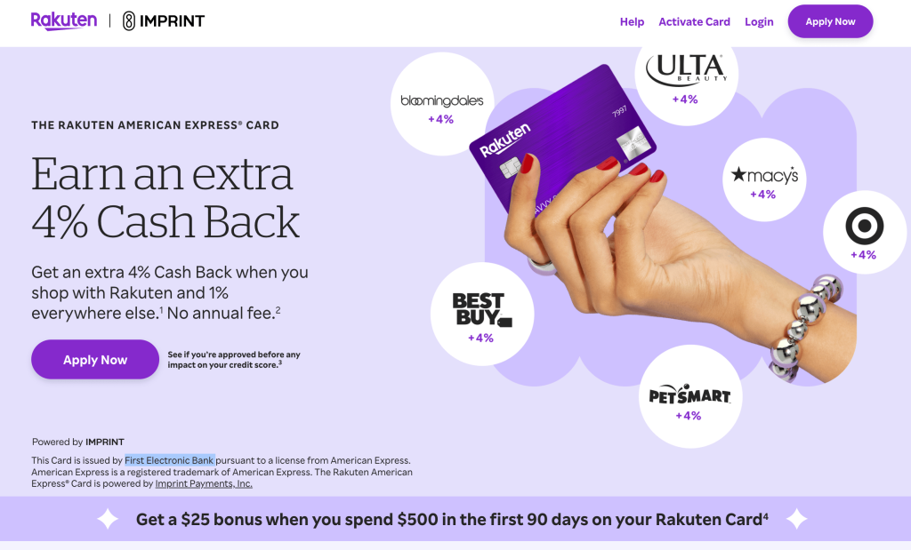 (Update: $200 Bonus) Rakuten American Express Card With Extra Earnings On Rakuten Shopping & Dining