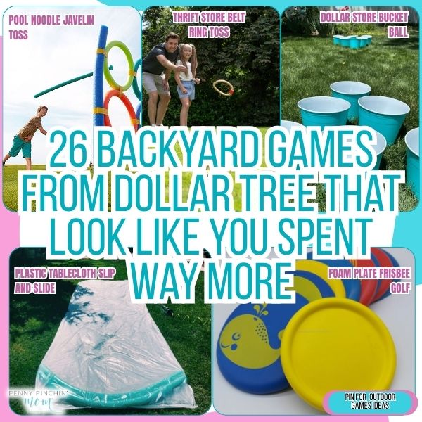 26 Backyard Games From Dollar Tree That Look Like You Spent Way More Cheap backyard games for kids: 26 Dollar Tree activities that look expensive but cost just dollars for hours of outdoor fun.