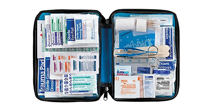 299-Piece First Aid Kit with Soft Zipper Case – Just $15.29! 299-Piece First Aid Kit with Soft Zipper Case – Just $15.29!