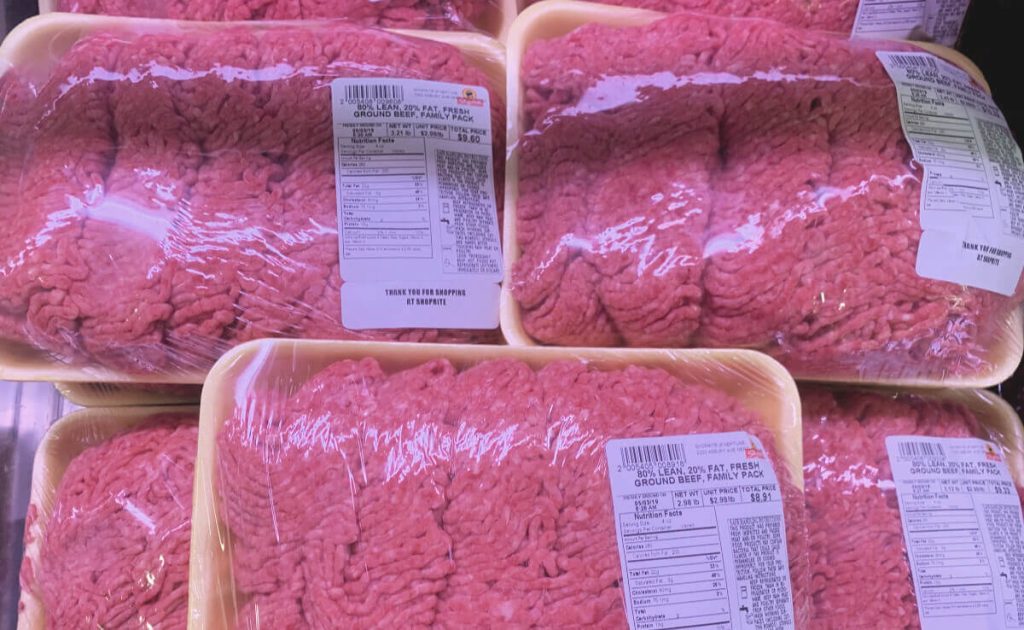 80% Lean Ground Beef Only $2.99 per pound at ShopRite