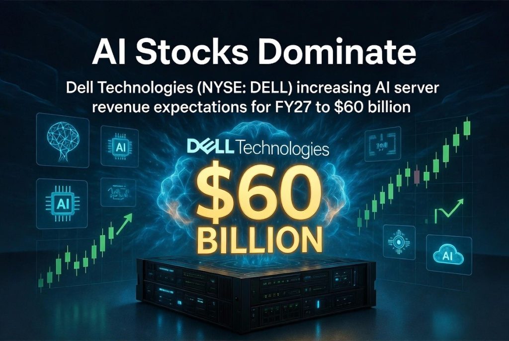 AI Stocks Dominate Friday as Dell Technologies (NYSE: DELL) Gains over 30% AI Stocks Dominate Friday as Dell Technologies (NYSE: DELL) Gains over 30%