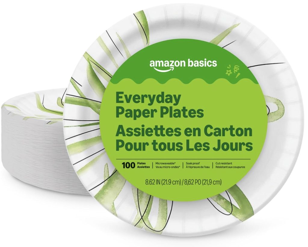 Amazon Basics Everyday Disposable Paper Plates, 100 count only $4.77 shipped! Amazon Basics Everyday Disposable Paper Plates, 100 count only $4.77 shipped!