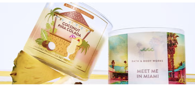 Bath & Body Works 3 Wicks Candles $12.95 Bath & Body Works 3 Wicks Candles $12.95