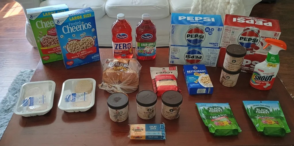Brigette’s $102 Grocery Shopping Trip and Weekly Menu Plan for 6! Brigette’s $102 Grocery Shopping Trip and Weekly Menu Plan for 6!