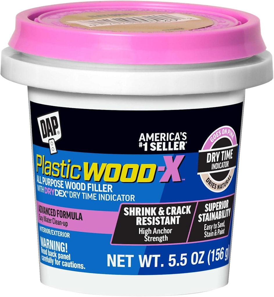 DAP Natural Plastic Wood-X w/ Drydex 5.5-oz. Tub for $5 + free shipping w/ Prime DAP Natural Plastic Wood-X w/ Drydex 5.5-oz. Tub for $5 + free shipping w/ Prime