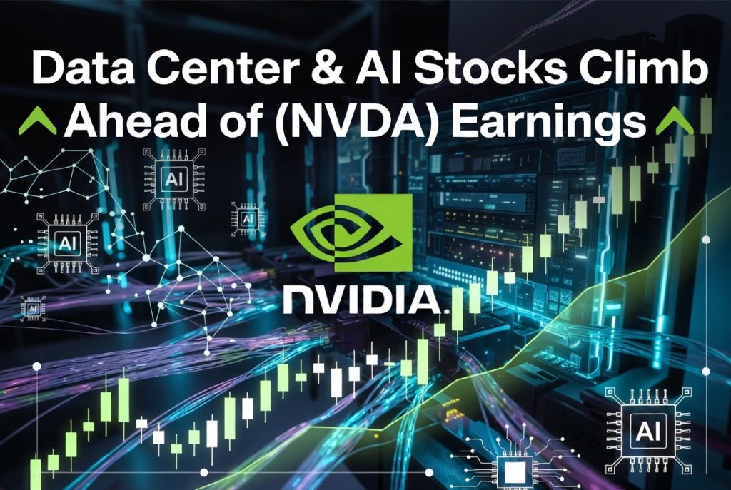 Data Center and AI Stocks Climb Ahead of (NVDA) Earnings