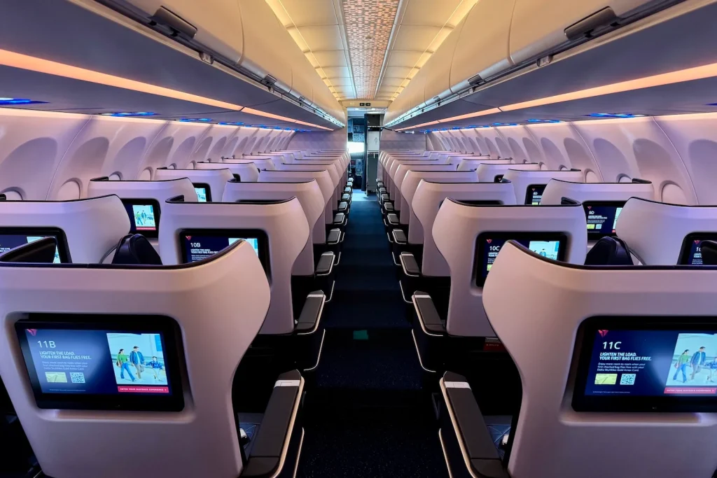 Delta's new plane with whopping 44 first-class seats set for takeoff