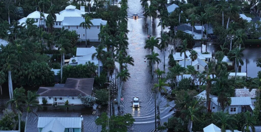 Extreme Weather This Summer Could Make These 8 States “Uninvestable” flood in florida town after milton