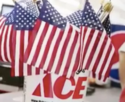 Free American Flag at Ace Hardware on May 23, 2026 Free American Flag at Ace Hardware