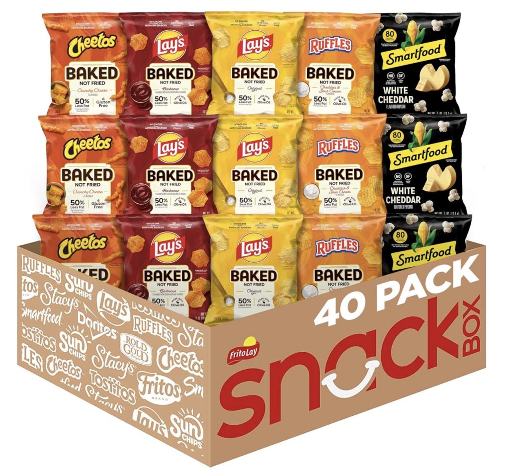 Frito-Lay Baked & Popped Mix Variety Pack (Pack of 40) only $13.28 shipped!
