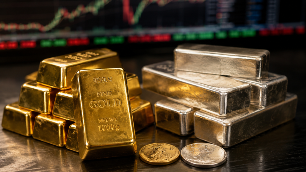 Gold Holds Near $4,700 and Silver Stays Above $80 as Hot CPI and Iran War Drive Safe Haven Bid
