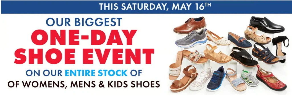 HOT! 50% Off Shoe Sale at Boscovs | Today Only! HOT! 50% Off Shoe Sale at Boscovs | Today Only!