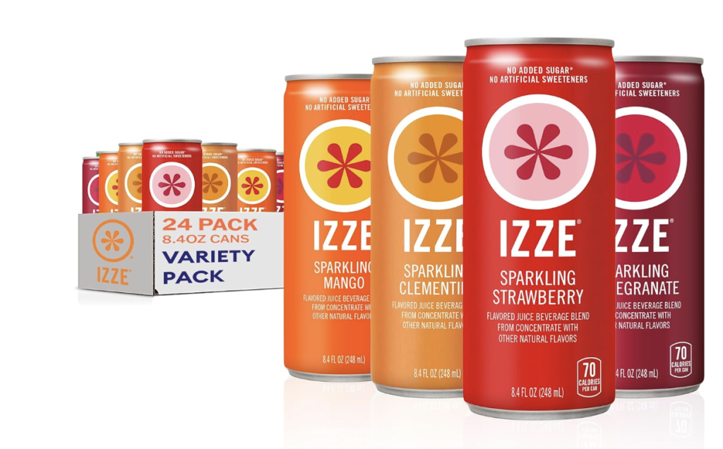 Izze Sparkling Drinks 24pk $13.48