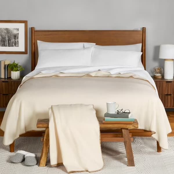 Mainstays Super Soft Fleece Blanket, 2-Pack, for only $9.97 (Queen- and King-Sized), plus more! Mainstays Super Soft Fleece Blanket, 2-Pack deal