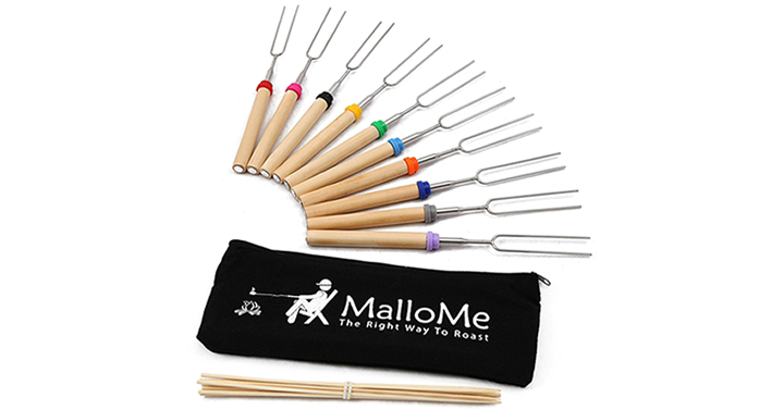 MalloMe Telescoping Marshmallow Roasting Sticks Set of 10 – Just $17.99! MalloMe Telescoping Marshmallow Roasting Sticks Set of 10 – Just $17.99!