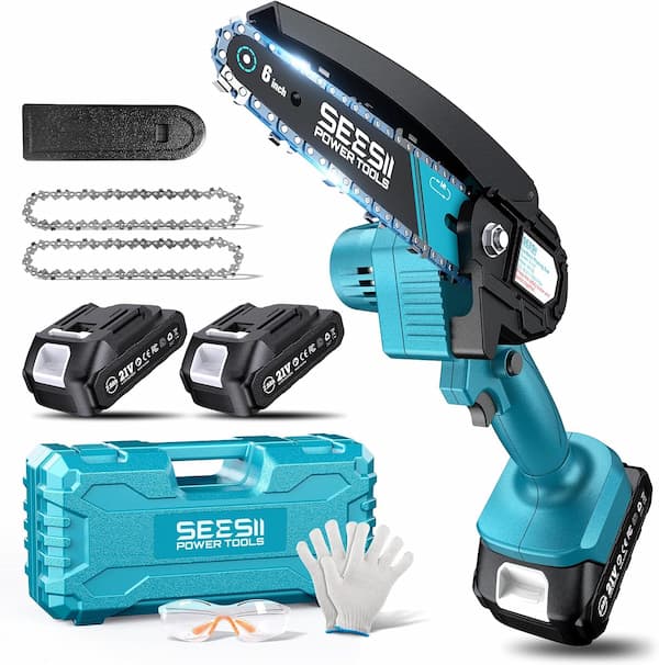 Mini Cordless 6 Inch Chainsaw only $19.74! Mini Cordless 6 Inch Chainsaw only $19.74!