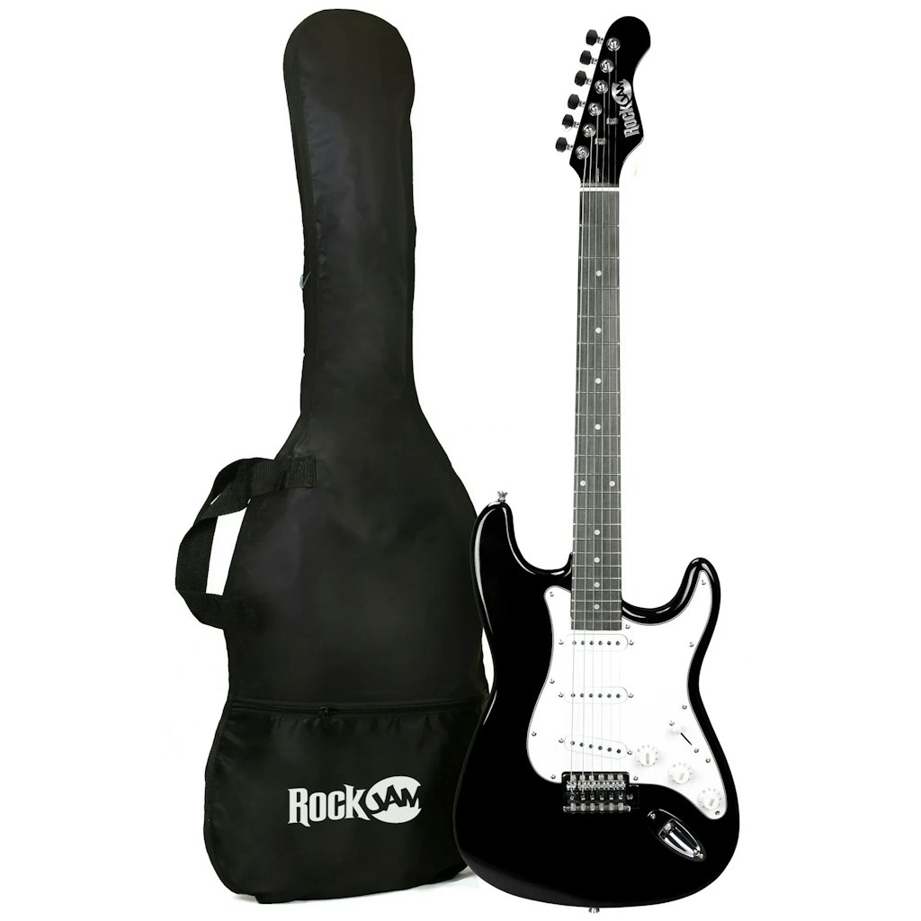 Open-Box RockJam Electric Guitar with Bag: $52 Open-Box RockJam Electric Guitar with Bag: $52