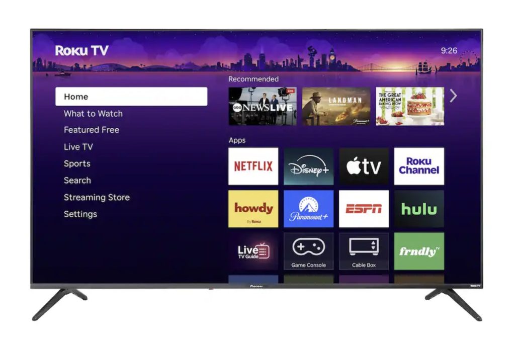 Pioneer 70" Class LED 4K UHD Smart Roku TV only $299.99 shipped (Reg. $510!)