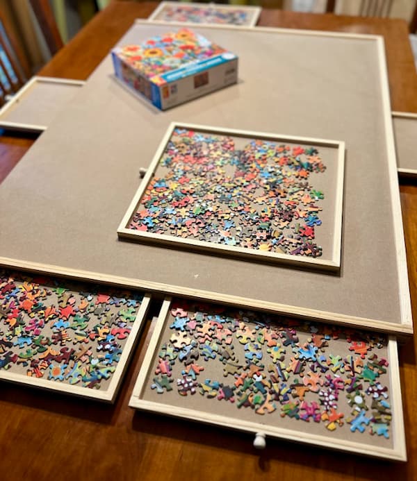PlayVibe 1500-Piece Puzzle Board with Drawers and Cover only $54.80 shipped, plus more! PlayVibe 1500-Piece Rotating Puzzle Board with Drawers and Cover deal