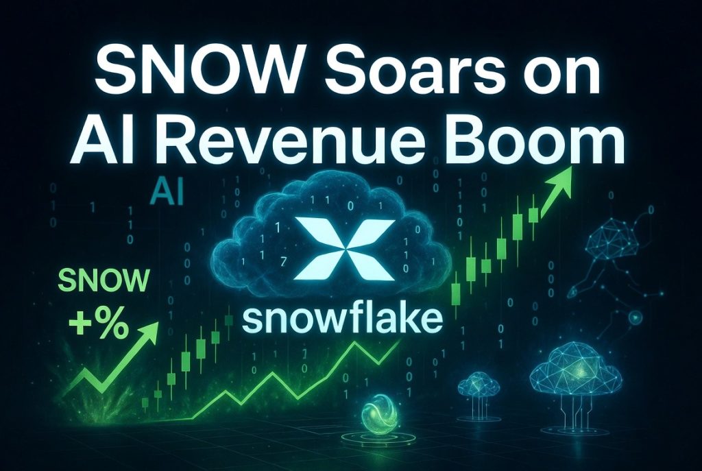 SNOW) Soars on AI Revenue Boom SNOW) Soars on AI Revenue Boom