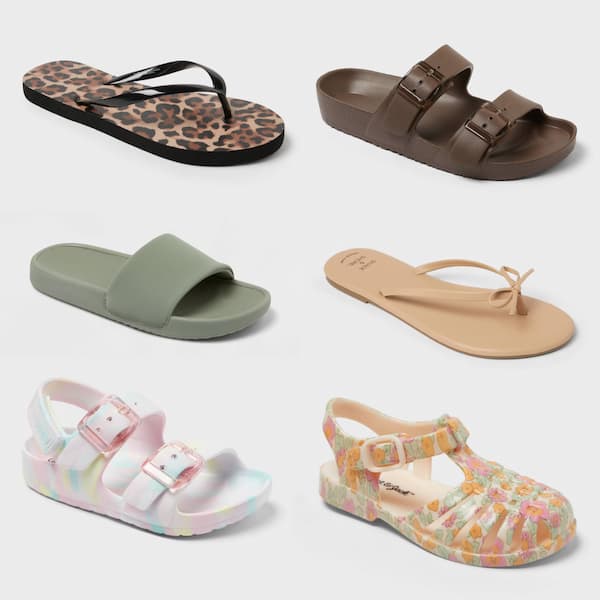 Sandals for the Family from $7 and Flips Flops for $3.50 at Target! Sandals for the Family from $7 and Flips Flops for $3.50 at Target!