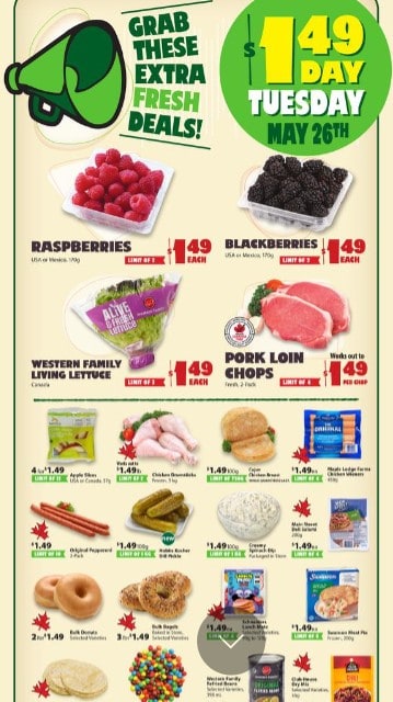 Save On Foods: $1.49 Day Tuesday Save On Foods: $1.49 Day Tuesday