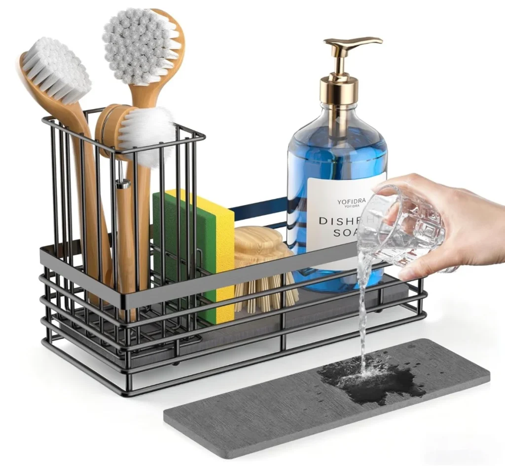 Sink Caddy Organizer only $7.40! | Money Saving Mom®