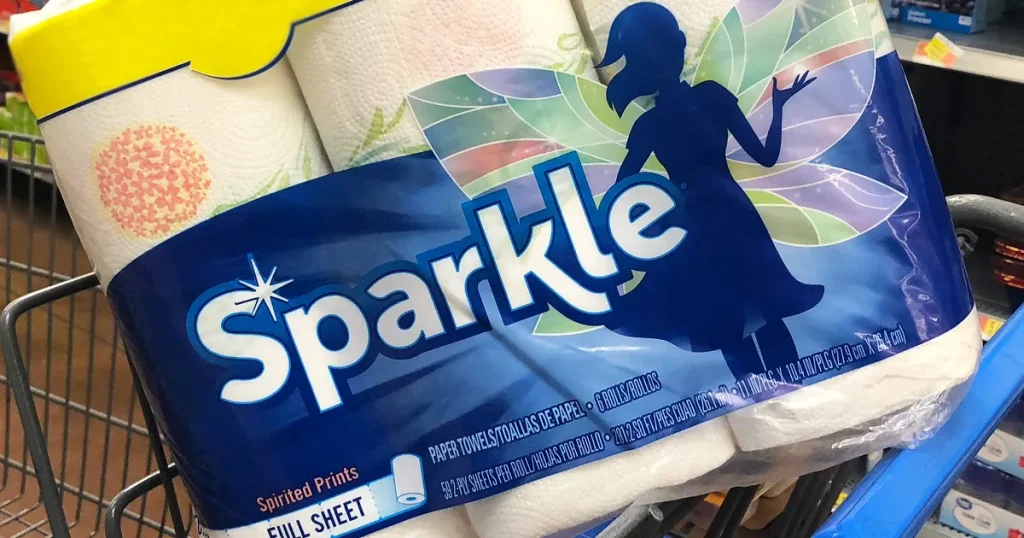 Sparkle Paper Towels 6-Pack Only $6.62 Shipped on Amazon (Reg $12) pack of sparkle paper towels in shopping cart