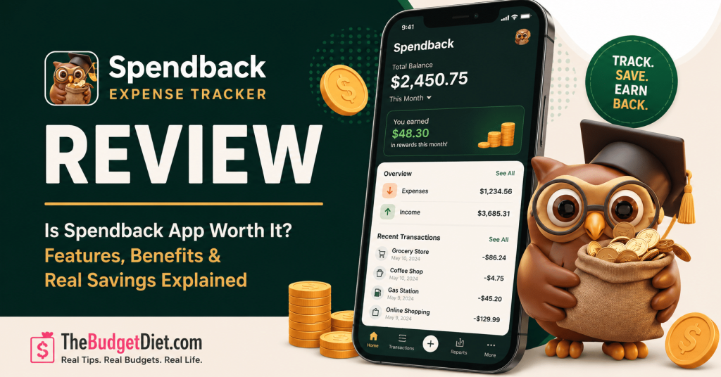 Spendback Review - Get Paid For Tracking Your Expenses?